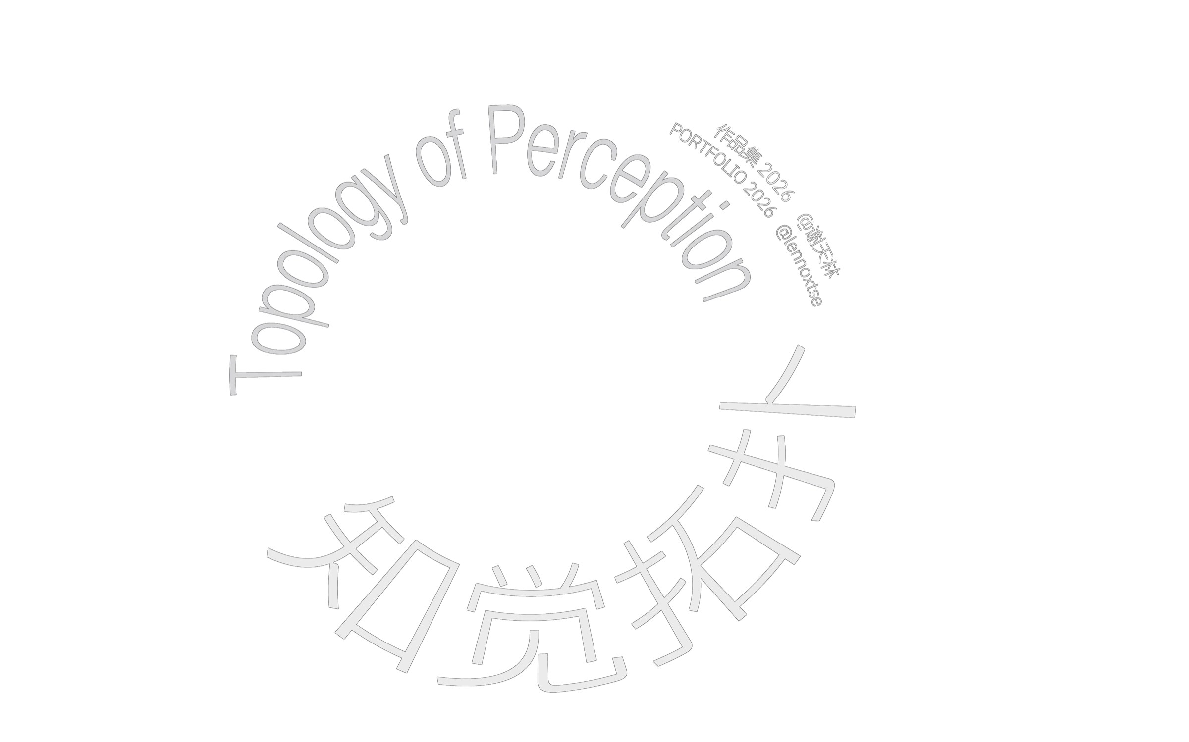 Topology of Perception / 知觉拓扑，谢天林 @lennoxtse